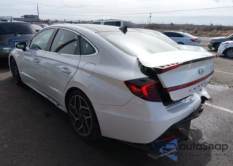 2022 Hyundai Sonata N Line из США, поврежденный, VIN KMHL14JC7NA241190